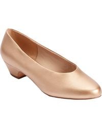 Comfortview - The Vida Leather Like Slip On Pump - Lyst