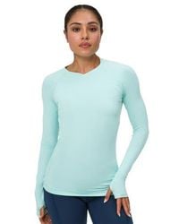 BloqUV - Sun And Uv Protection Active V-Neck Shirt - Lyst