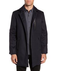W.r.k. - Kilo Slim Fit Wool Blend Coat - Lyst