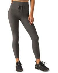 Beyond Yoga - Space Dye Pocket Midi Leggings - Lyst