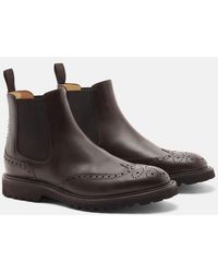 SCAROSSO - Keith Chelsea Boots - Lyst