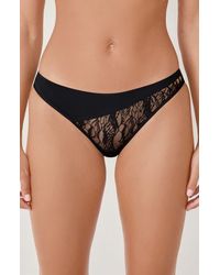 Etam - Mysterieuse Lace Trim Panties - Lyst