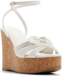 ALDO - Tainah Ankle Strap Platform Wedge Sandal - Lyst