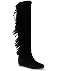 Zigi - Brooklynne Knee High Wedge Boot - Lyst