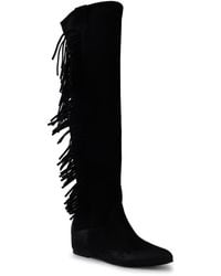 Zigi - Brooklynne Knee High Wedge Boot - Lyst