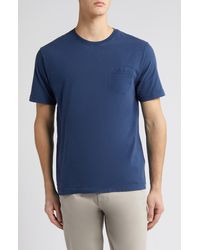 Peter Millar - Lava Wash Organic Cotton Pocket T-shirt - Lyst