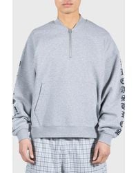 Pleasures - Oe Quarter Zip Pullover - Lyst
