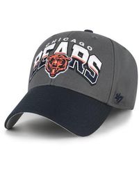 '47 - Chicago Bears Split Block Mvp Adjustable Hat - Lyst