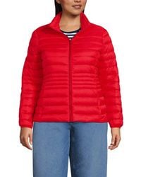 Lands' End - Wanderweight Ultralight Packable Down Jacket - Lyst