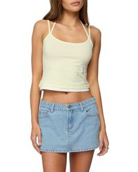 Edikted - Roya Layered Halter Camisole - Lyst