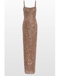 Jenny Packham - Fleur Embellished Maxi Dress - Lyst