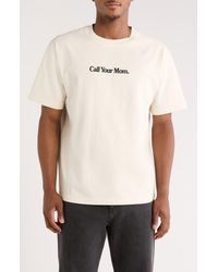 PacSun - Call Your Mom Embroidered Cotton T-Shirt - Lyst
