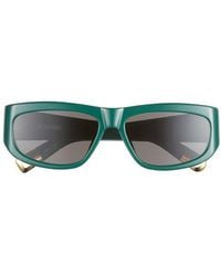 Jacquemus - Les Lunettes Pilota Rectangular Sunglasses - Lyst