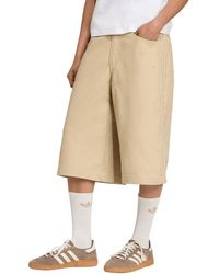 adidas - Firebird Utility Denim Shorts - Lyst
