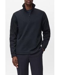 Mango - Thermoregulated Regular Fit Quarter Zip Sweater - Lyst