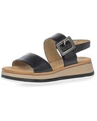 Gabor - Slingback Wedge Sandal - Lyst