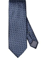Eton - Paisley Silk Jacquard Tie - Lyst
