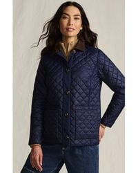 Lands' End - Reversible Barn Quilted Jacket - Lyst
