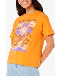 Rip Curl - Dune Dancer Relaxed Graphic T-Shirt - Lyst