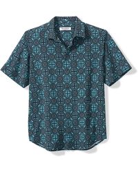Tommy Bahama - Bahama Coast Mosaic Geo Islandzone Short Sleeve Button-up Shirt - Lyst
