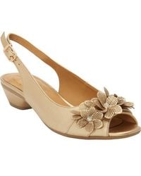 Comfortview - The Rider Leather Like Slingback - Lyst