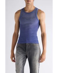 Acne Studios - Eitch U Sunkissed Rib Tank Top - Lyst