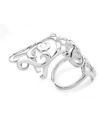 Lucy Quartermaine - Elements Armour Ring - Lyst