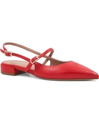Bruno Magli - Martina Slingback Mary Jane Pointed Toe Flat - Lyst