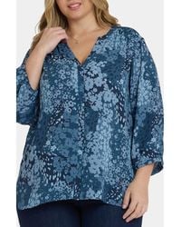 NYDJ - Pintuck Top - Lyst