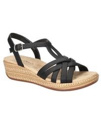 Easy Street - Lua Wedge Sandal - Lyst