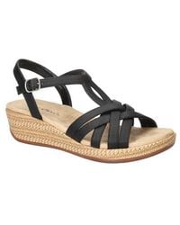 Easy Street - Lua Wedge Sandal - Lyst