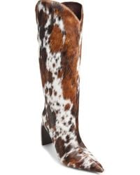 Jeffrey Campbell - Pinpoint Pointed Toe Knee High Western Boot - Lyst