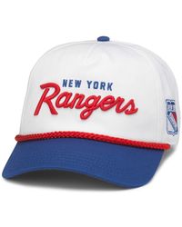 American Needle - /blue New York Rangers Roscoe Washed Twill Adjustable Hat At Nordstrom - Lyst