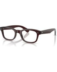 Oliver Peoples - 49Mm Rectangle Optical Glasses - Lyst