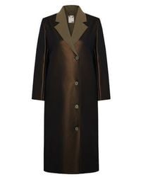 Pcfg - Wool Blend Paper Coat - Lyst