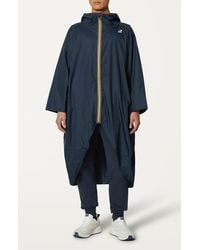 K-Way - Rennes Waterproof Packable Rain Poncho - Lyst