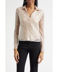Veronica Beard - Meryl Sequin Top - Lyst