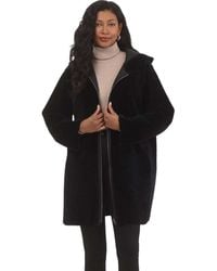 Gorski - Reversible Textured Shearling Lamb Jacket - Lyst