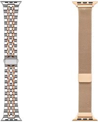 The Posh Tech - Assorted 2-pack Stainless Steel Apple Watch Watchbands - Lyst