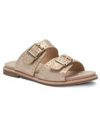 Ara - Elm Studded Buckle Strap Slide Sandal - Lyst