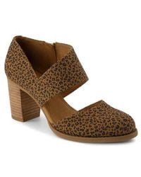 TOMS - Milan Nova Block Heel Pump - Lyst