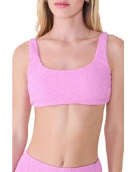 Andie - The Devon Bikini Top - Lyst