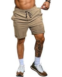 Maceoo - Athgainsboro Cotton Blend Drawstring Shorts - Lyst