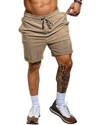 Maceoo - Athgainsboro Cotton Blend Drawstring Shorts - Lyst