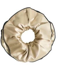 Lost Pattern - Maxi Flower Double-Layer Oversized Silk Scrunchie - Lyst