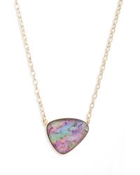 Kendra Scott Harlow Necklace in Teal (Blue) - Lyst