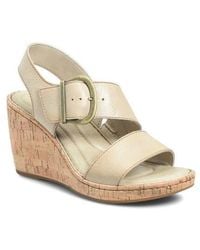 Børn - Sapphire Platform Slingback Sandal - Lyst