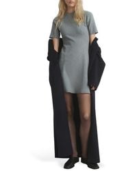 Mango - Domino Seamed Minidress - Lyst