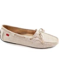 Marc Joseph New York - Cypress Hill Croco Tiebow Driver Loafer - Lyst