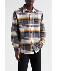 Noah - Heavyweight Plaid Flannel Button-up Shirt - Lyst